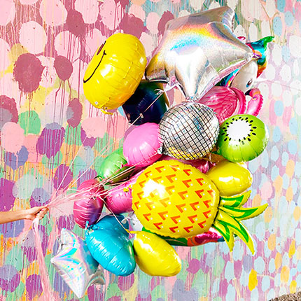 GLOBOS FOIL HELIO BAJO PEDIDO