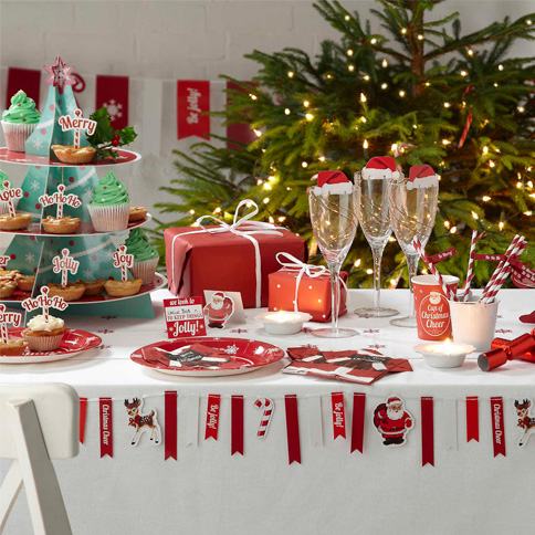 DECORACION MESA NAVIDAD