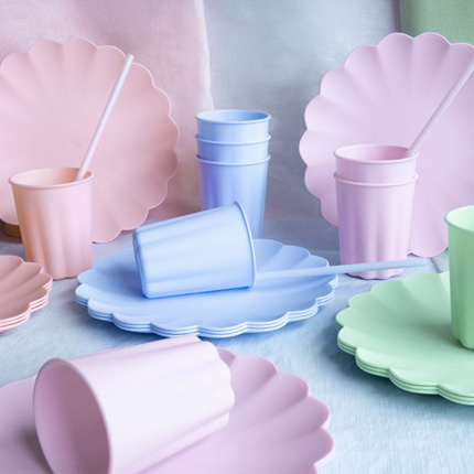  VAJILLA PARTYDECO POR COLORES