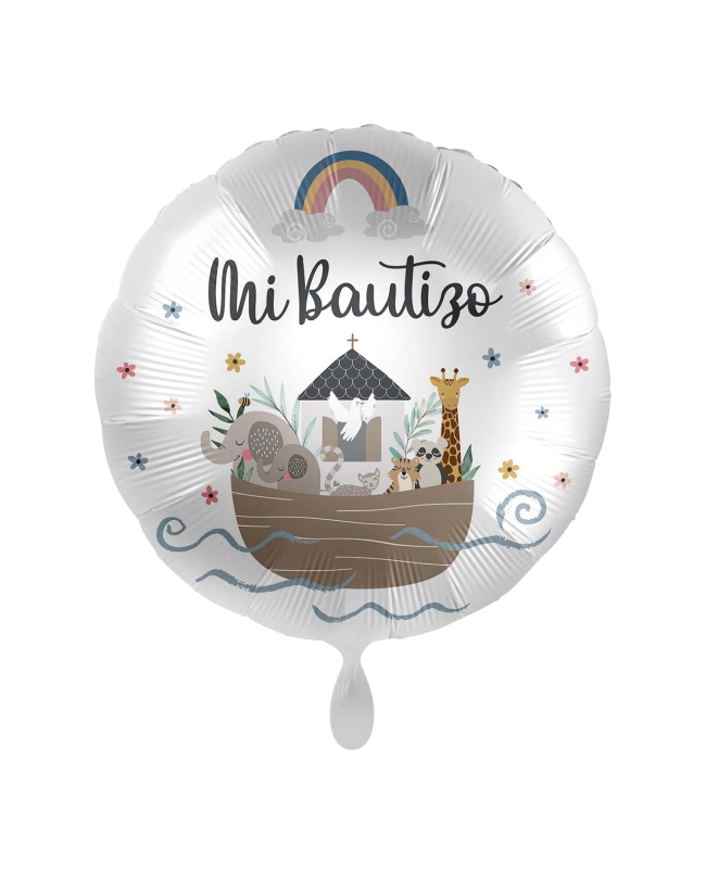 Mi Bautizo Latex Balloons