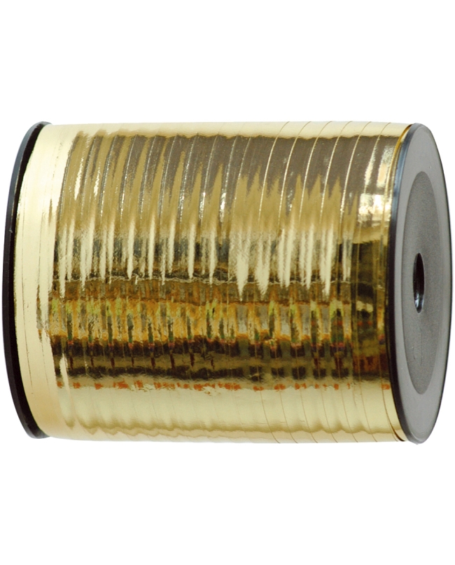 Cinta Rizo Metal Oro 7mm X 250m Polipropileno ***OFERTA DTO NO ACUMULABLE