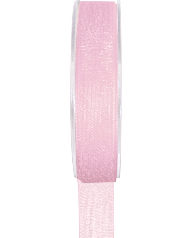 Cinta Organdi Rosa 15mm X 20m Poliester ***OFERTA DTO NO ACUMULABLE