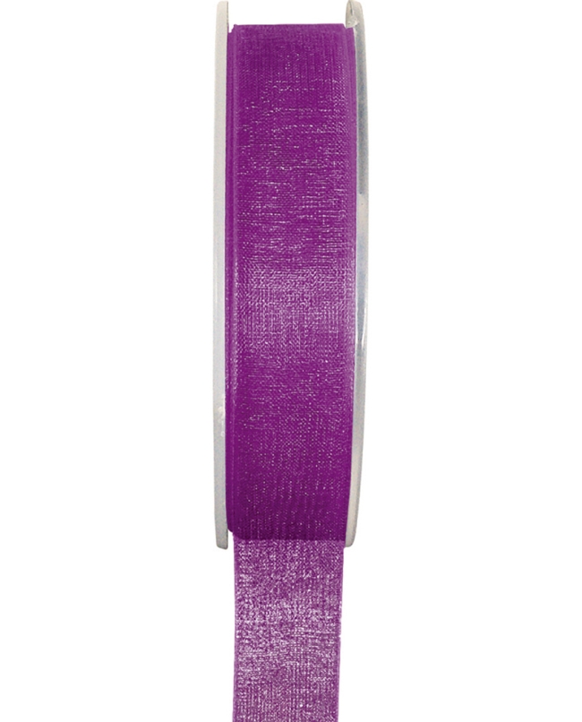 Cinta Organdi Violeta 15mm X 20m Poliester ***OFERTA DTO NO ACUMULABLE