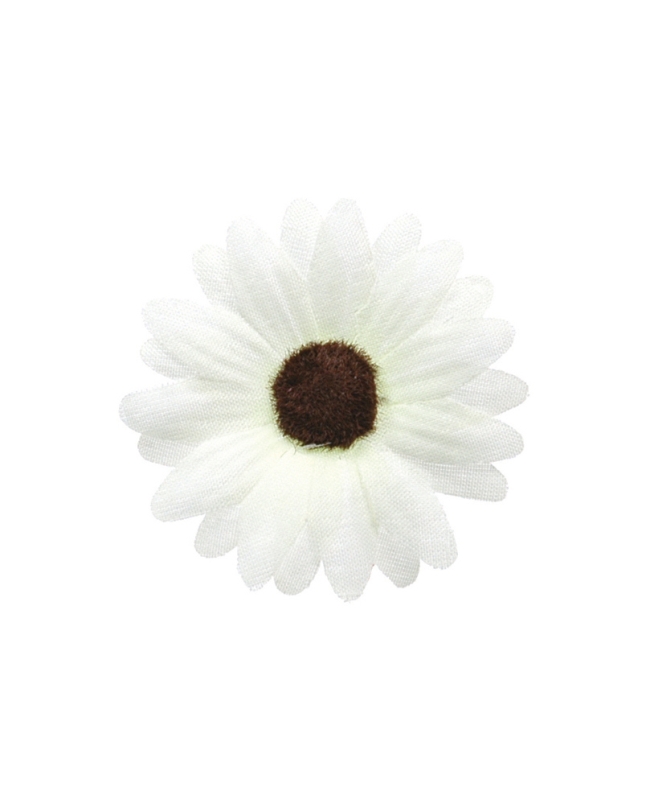 Flor Blanco 5cm Tela ***OFERTA DTO NO ACUMULABLE