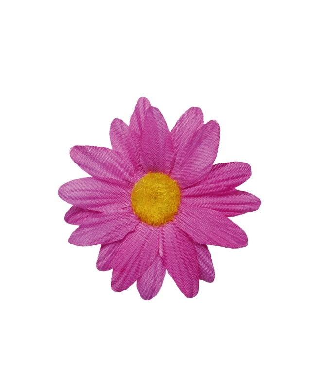 Flor Fucsia 5cm Tela ***OFERTA DTO NO ACUMULABLE