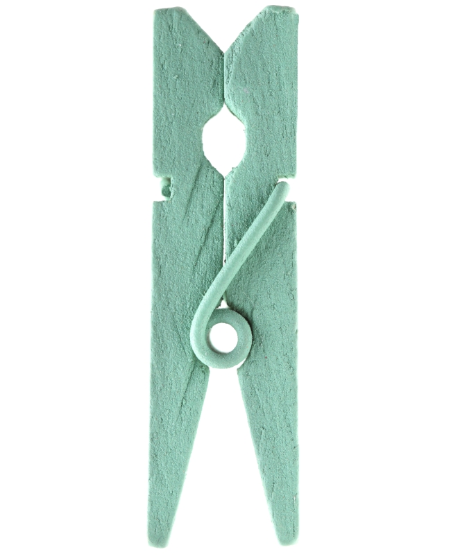 Pinza Menta 3.5cm Madera ***OFERTA DTO NO ACUMULABLE