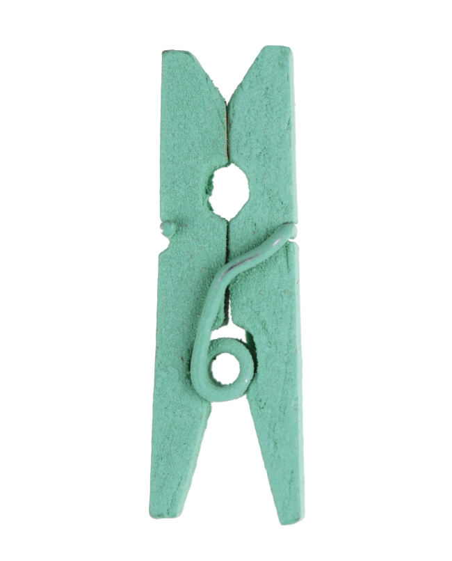 Pinza Menta 2.5cm Madera ***OFERTA DTO NO ACUMULABLE