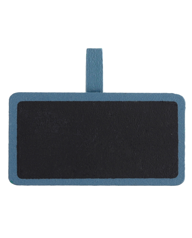 Pinza Pizarra Azul 4X3.3cm Madera ***OFERTA DTO NO ACUMULABLE