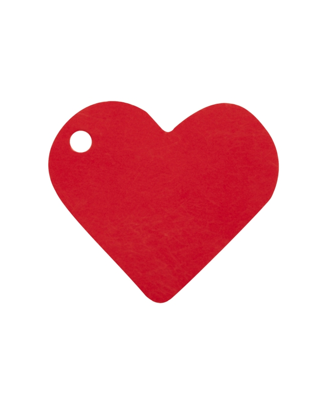 Etiqueta Corazon Rojo 4X4cm Carton ***OFERTA DTO NO ACUMULABLE