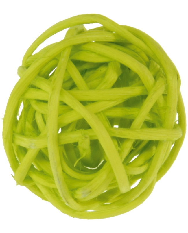 Deco. Bola Verde 3cm Ratan ***OFERTA DTO NO ACUMULABLE