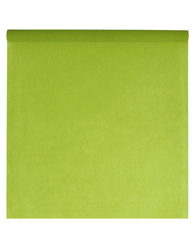 Mantel Verde 120cm X 10m Tejido No Tejido Poliester ***OFERTA DTO NO ACUMULABLE