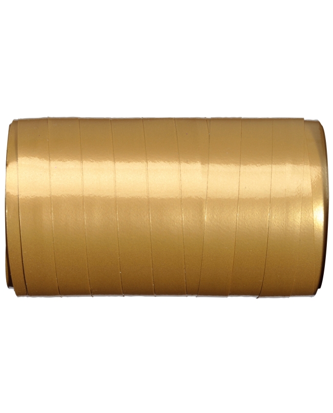 Cinta Rizo Lacada Oro 10mm x 50m polipropileno ***OFERTA DTO NO ACUMULABLE