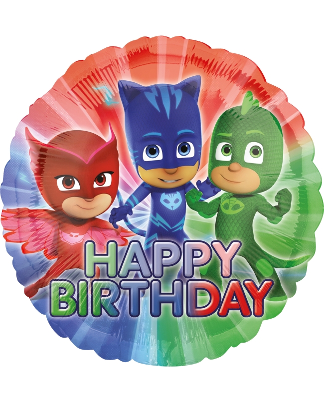 18/45cm Pj Masks Happy Bday