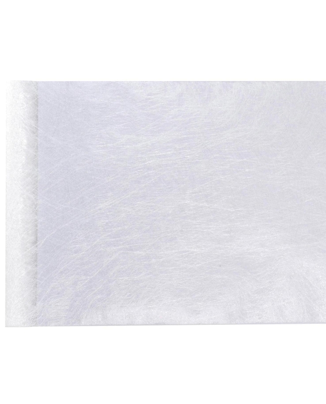 Camino Mesa Fanon Blanco 30cm X 5m Tejido No Tejido Poliester ***OFERTA DTO NO ACUMULABLE