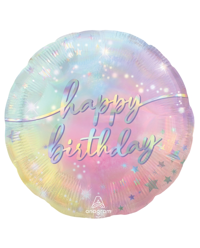 18/45cm Happy Birthday Luminoso