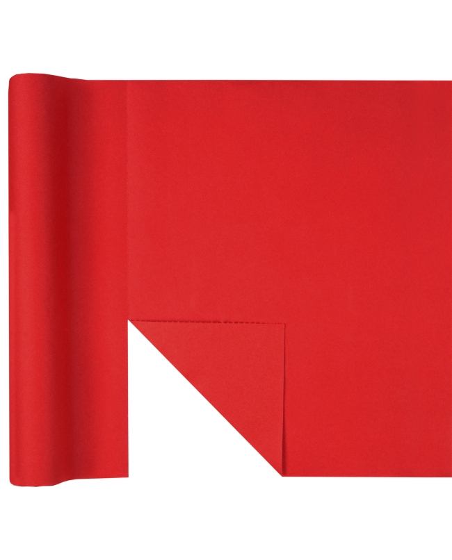 Camino mesa Eternity precorte Rojo 40cm Airlaid 65 gr/m2 De 4,8m ***OFERTA DTO NO ACUMULABLE