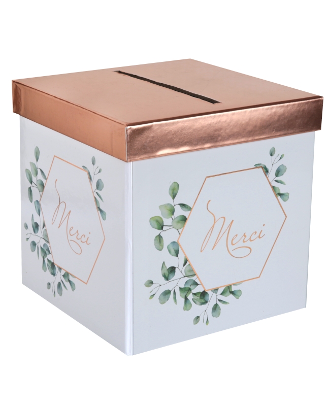 Hucha Bucolico Merci 20X20X20cm Carton ***OFERTA DTO NO ACUMULABLE