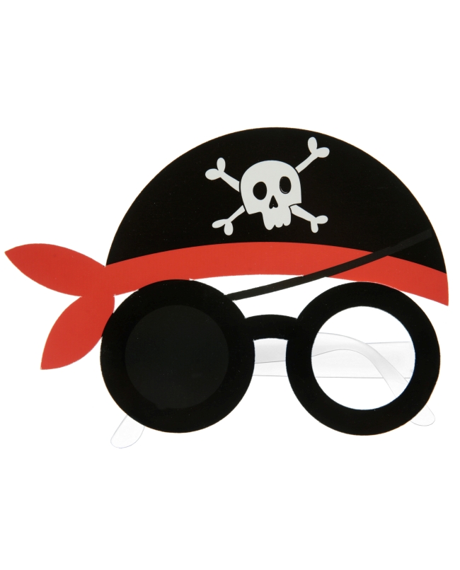 Gafas Pirata 18X12cm Carton Y Plastico ***OFERTA DTO NO ACUMULABLE