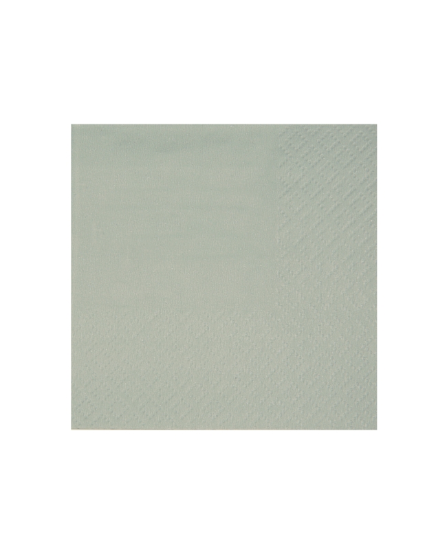 Servilletas cristal coctel Gris Antracita 21x20cm Papel 3c 18gr/m2 ***OFERTA DTO NO ACUMULABLE