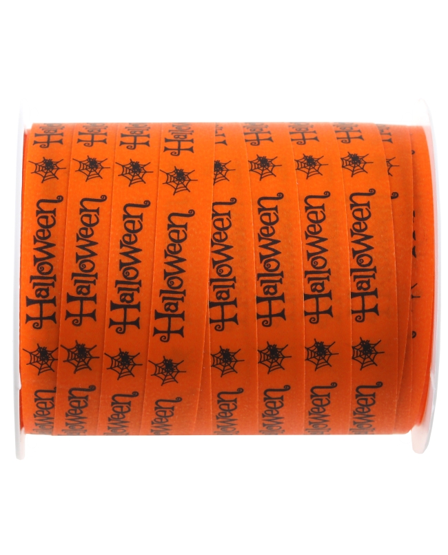 Cinta Halloween Naranja 10mm X 25m Poliprop. ***OFERTA DTO NO ACUMULABLE