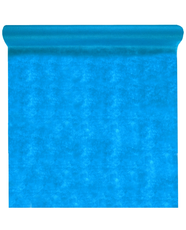 Mantel Harmony Azul Agua 120cm Tela opaca polipropileno no tejido 60gr/m2 De 10m ***OFERTA DTO NO ACUMULABLE