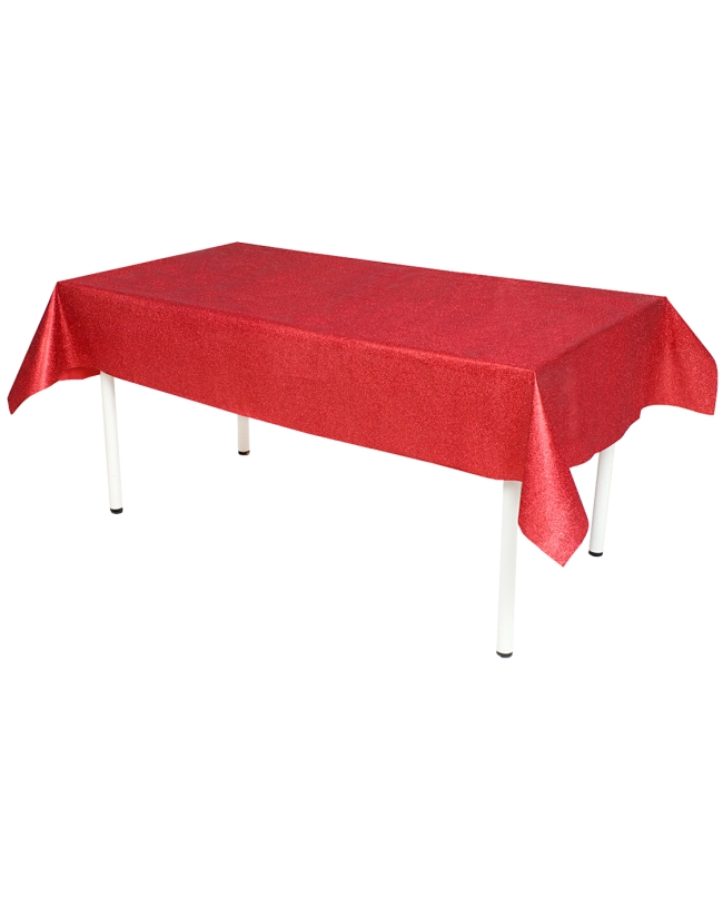 Mantel Brillo Rojo 120cm x 3m Poliester ***OFERTA DTO NO ACUMULABLE