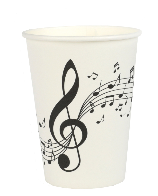 Vasos Musica 7.8 9.7cm 27cl Carton ***OFERTA DTO NO ACUMULABLE