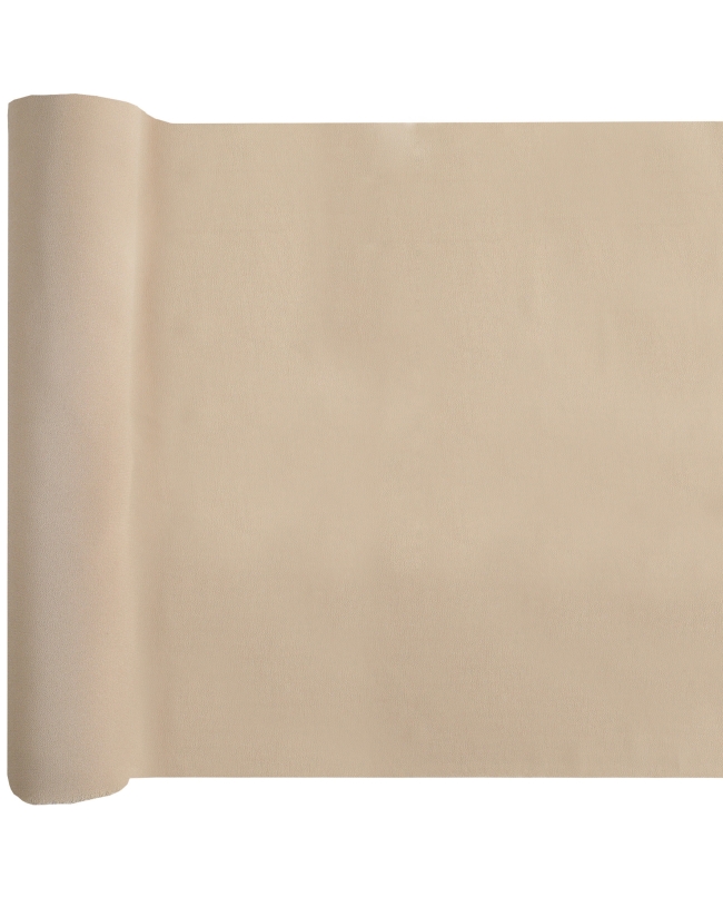 Camino Mesa Crepe Natural 35cm X 3m Poliester ***OFERTA DTO NO ACUMULABLE