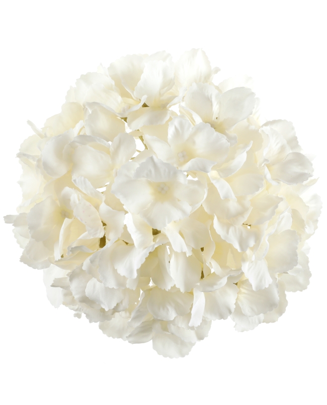 Deco Flor Hortensia Marfil 20cm Poliester ***OFERTA DTO NO ACUMULABLE