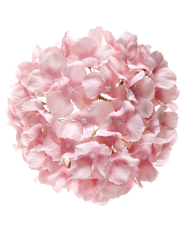 Deco Flor Hortensia Rosa 20cm Poliester ***OFERTA DTO NO ACUMULABLE