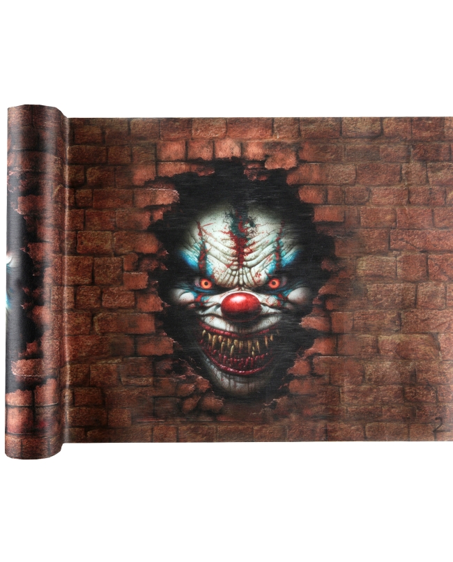 Camino Mesa Payaso Asesino 30cm X 5m Tejido No Tejido Poliester ***OFERTA DTO NO ACUMULABLE