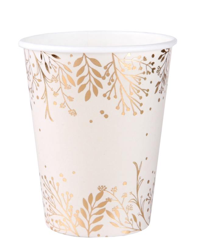 Vasos Invierno Marfil 7.8X9.7cm 27cl Carton ***OFERTA DTO NO ACUMULABLE