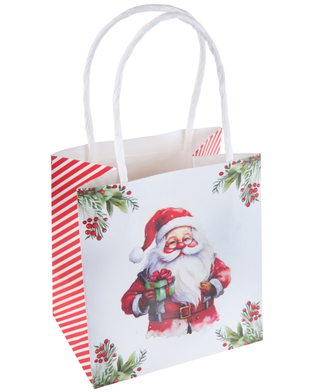 Bolsa Noel 10X7X11cm Papel ***OFERTA DTO NO ACUMULABLE