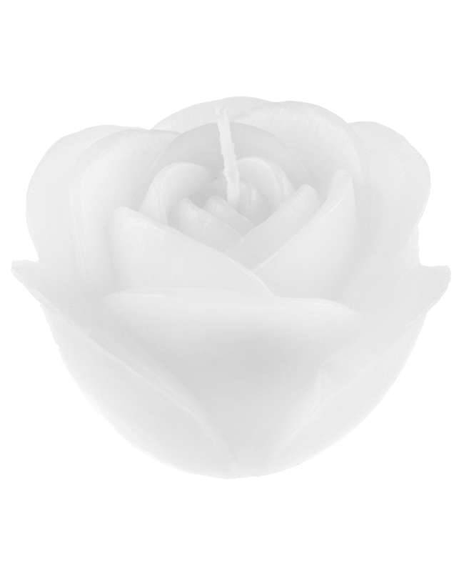 Vela Rosa Blanca 12 X 7cm Parafina ***OFERTA DTO NO ACUMULABLE