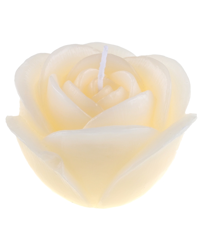 Vela Rosa Marfil 12 X 7cm Parafina ***OFERTA DTO NO ACUMULABLE