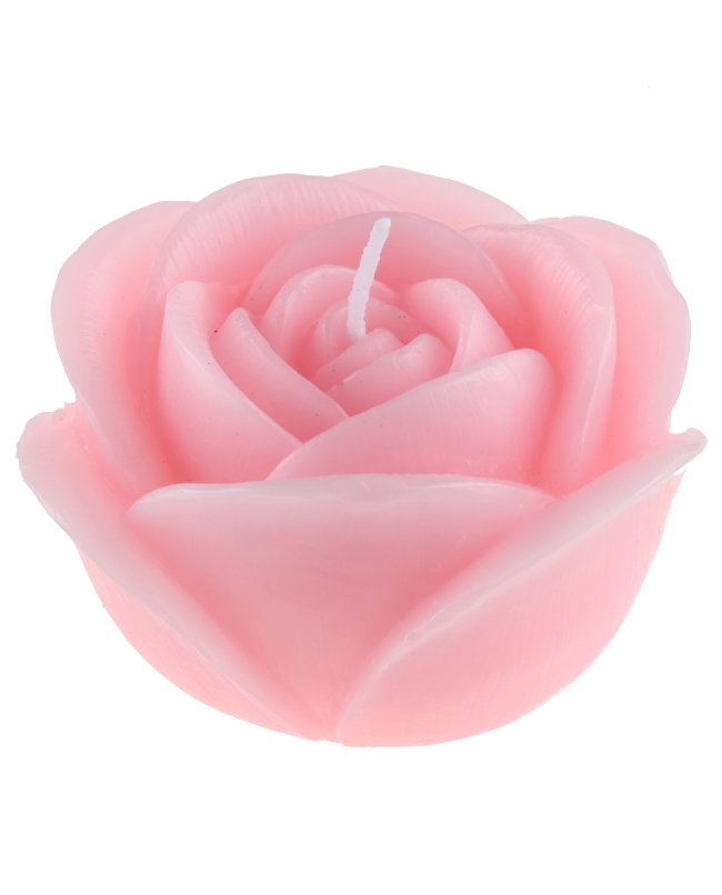 Vela Rosa 12 X 7cm Parafina ***OFERTA DTO NO ACUMULABLE