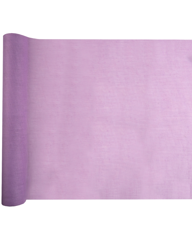 Camino Mesa Violeta 36cm x 5m Poliester Muselina ***OFERTA DTO NO ACUMULABLE