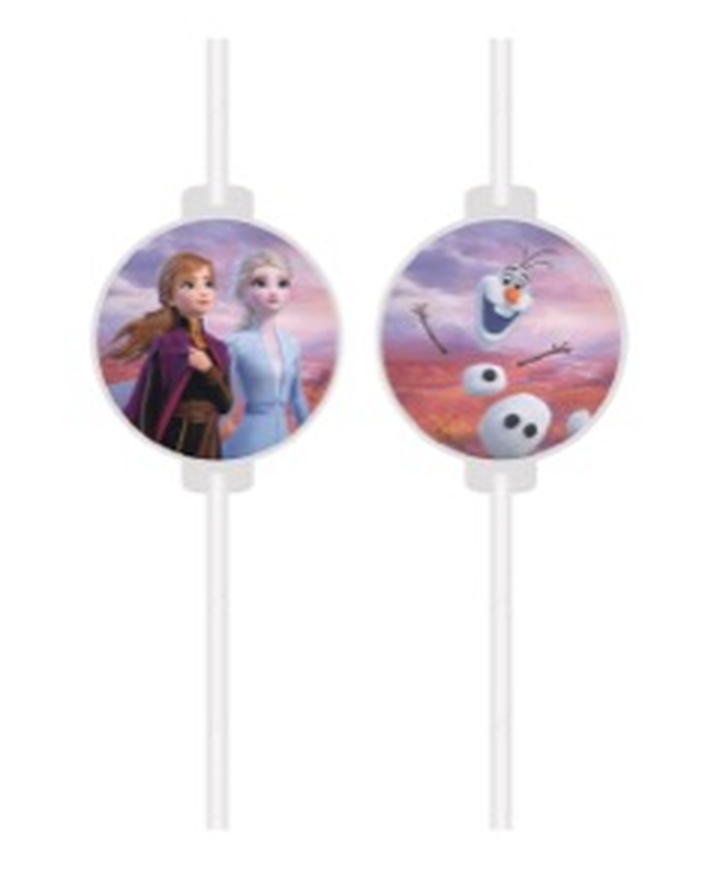 Pajitas Papel Frozen 2