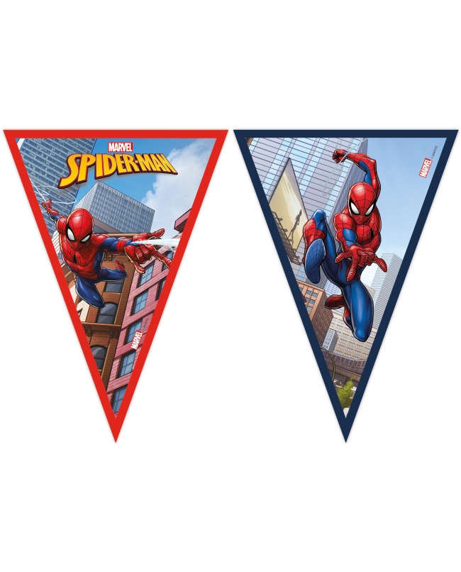 BANDERIN SPIDERMAN CRIME FSC