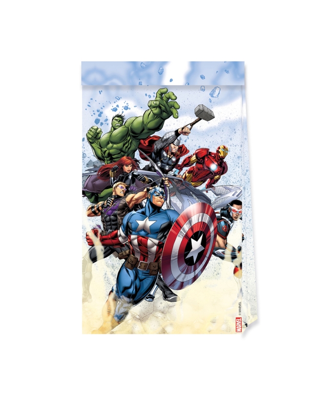 Bolsas Papel Avengers Fsc