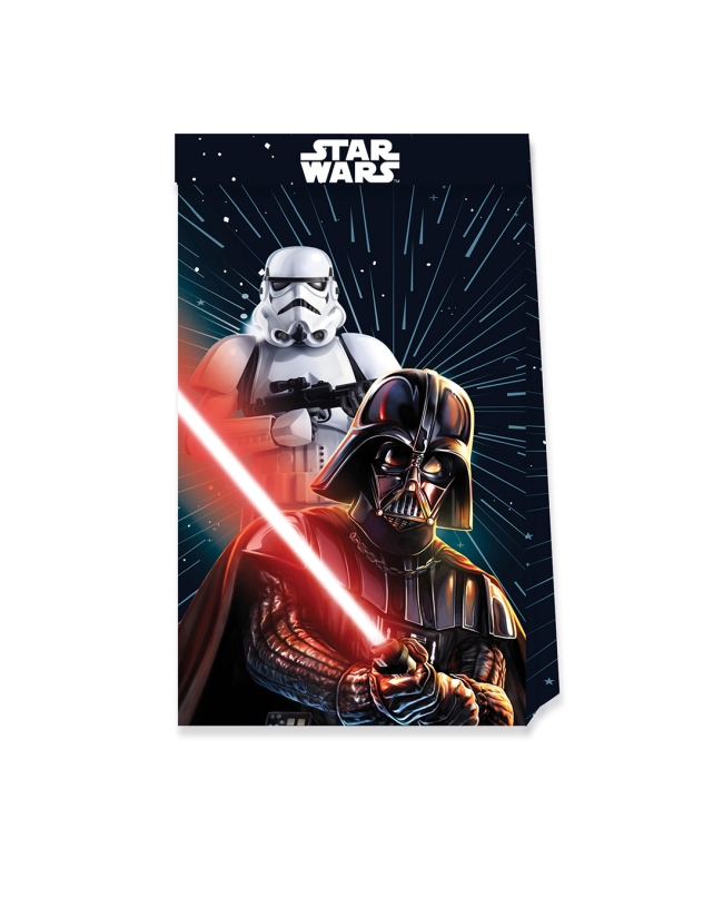 Bolsas Papel Star Wars Galaxy Fsc