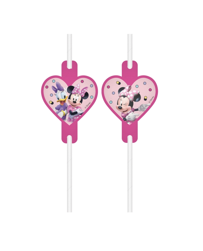 Pajitas Papel Minnie Junior Fsc