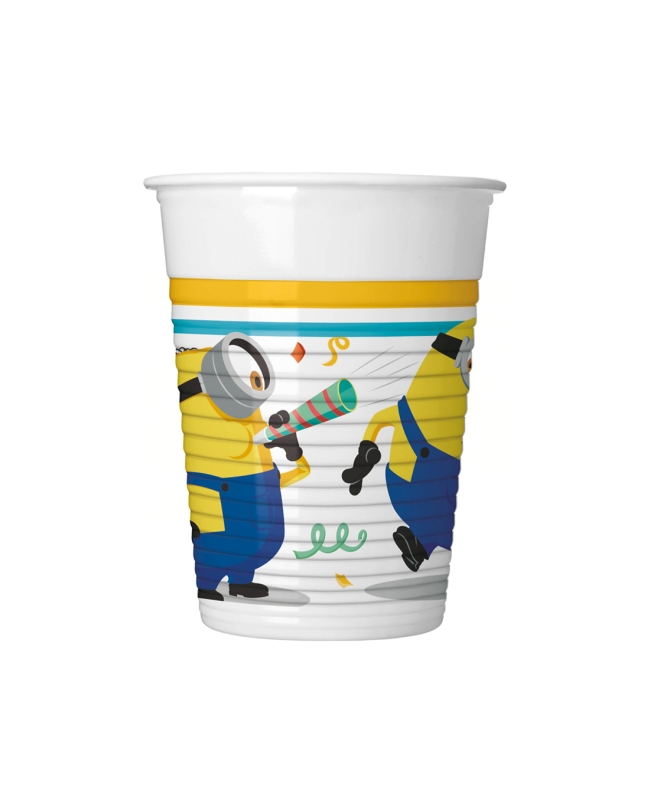 Vasos Plastico 200ml Minions