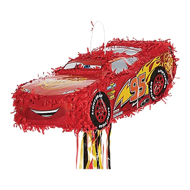 Piñata Cars Rayo Mcqueen Pull Pinatas