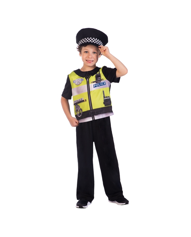 Disfraz Policia Niño 8-10 Años