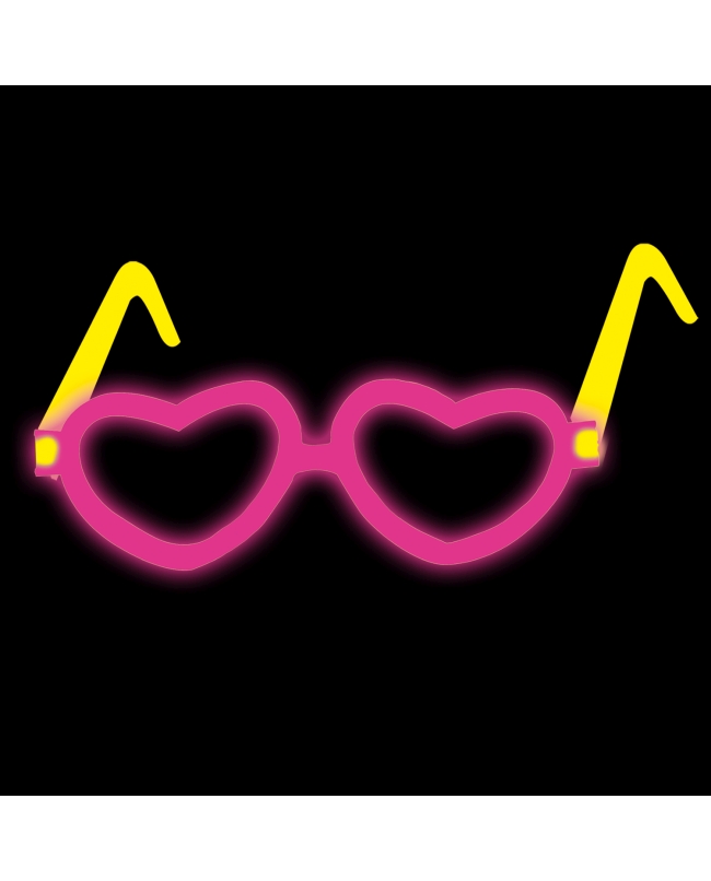 Gafas Corazon Neon