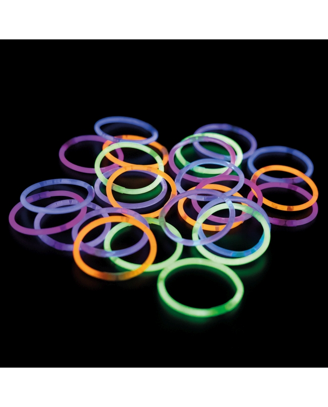 Pulseras Neon Surtidas 20cm X25