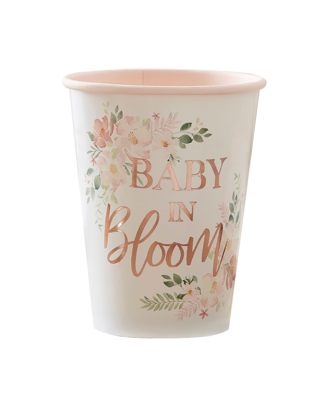 Vasos Papel Baby In Bloom 270ml ***OFERTA DTO NO ACUMULABLE