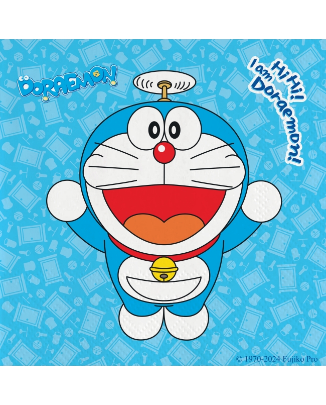 Servilletas 33cm Doraemon