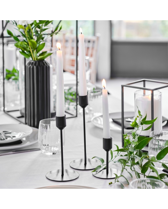 Candelabros Negro ***OFERTA DTO NO ACUMULABLE